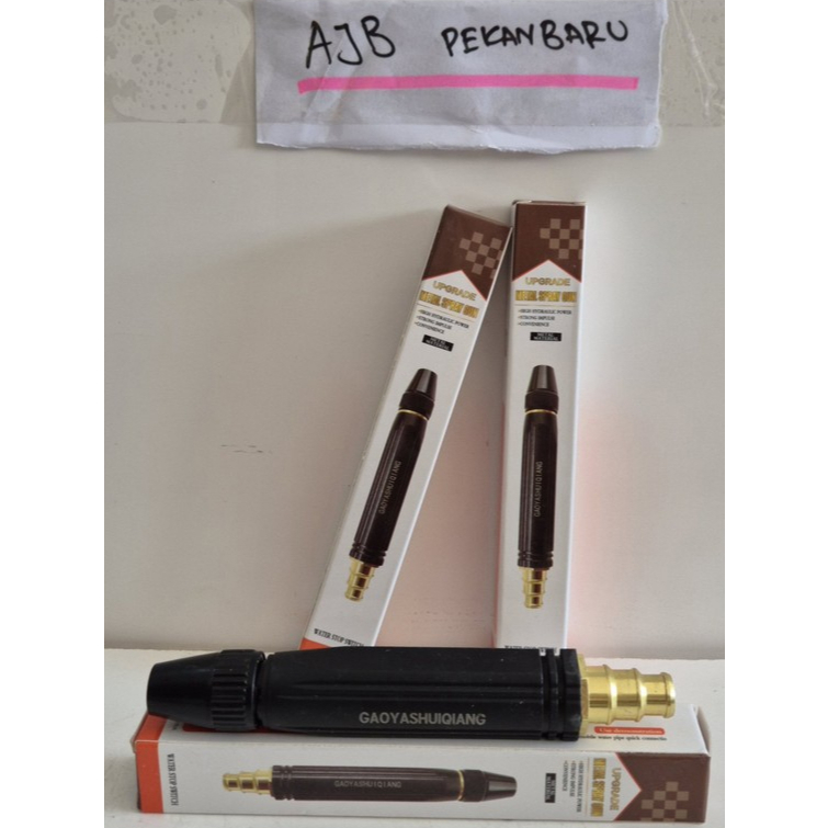 SEMPROTAN LURUS Kepala spray air hose nozzle metal spray gun