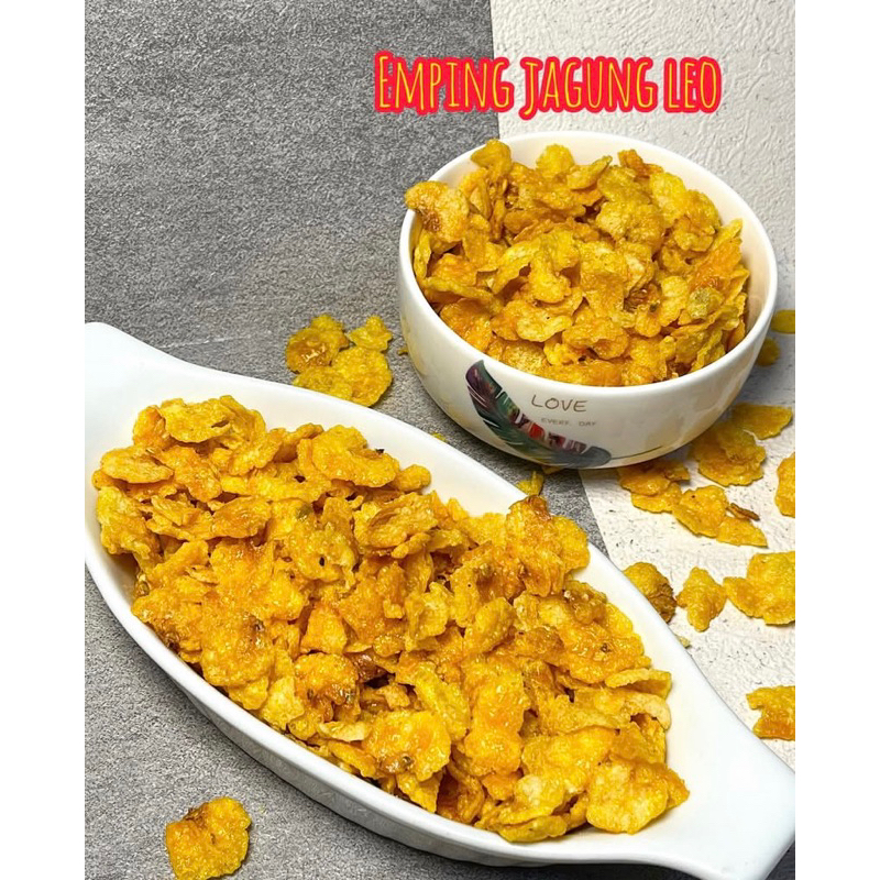 

Emping Jagung Leo 500 gr (1/2 kg)