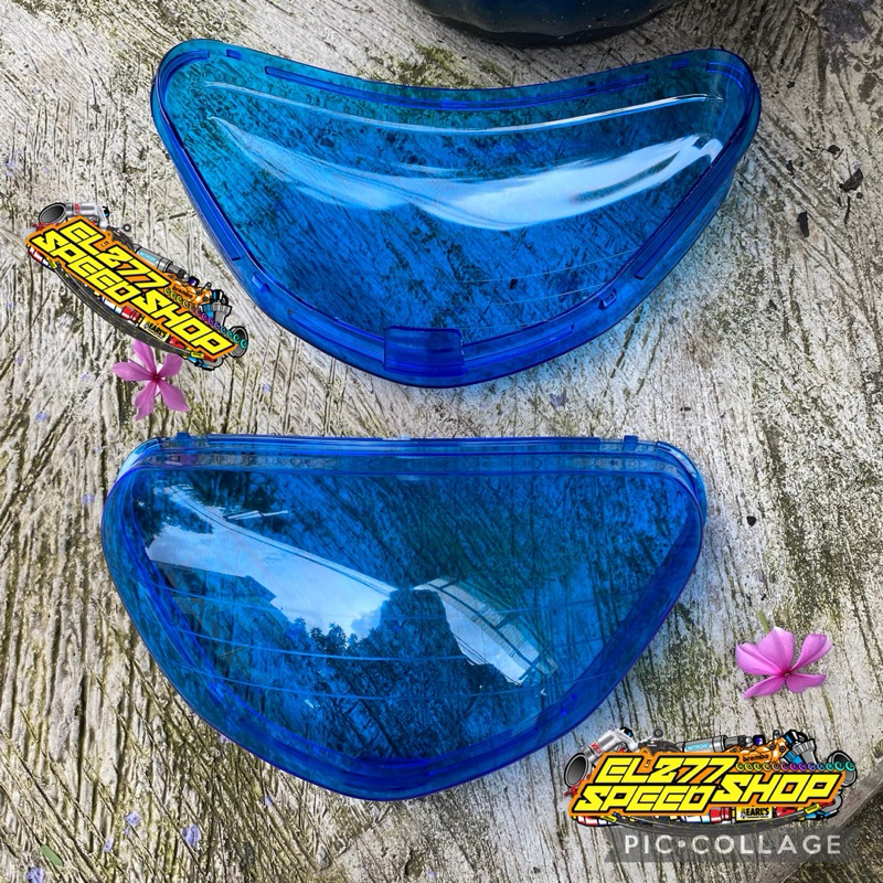 KACA MIKA REFLEKTOR LAMPU DEPAN MIO SPORTY MIKA LAMPU DEPAN BLUE SMOKE MIO SPORTY 5TL / KACA MIKA LA