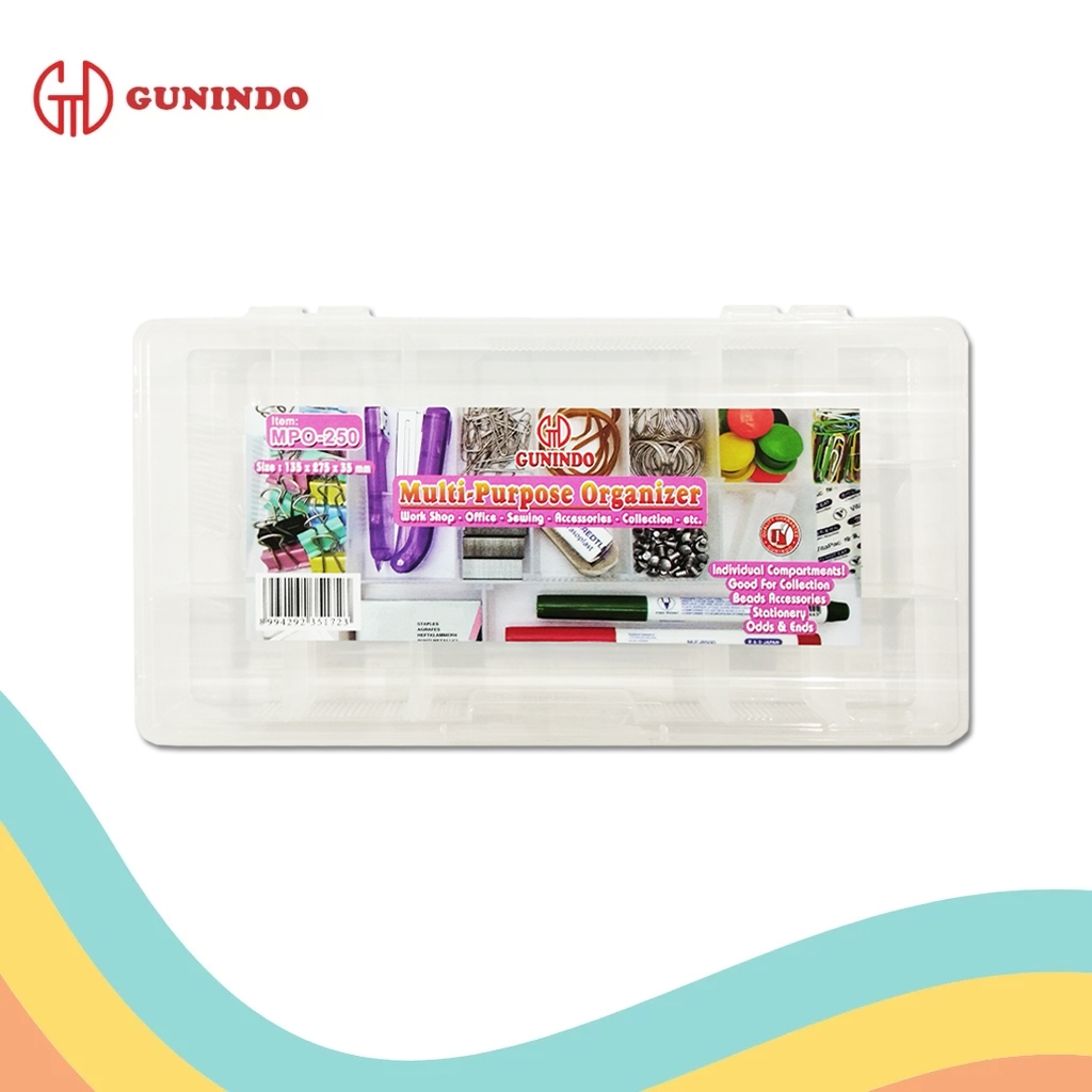 

MULTI PURPOSE ORGANISER GUNINDO MPO-250 (1 PCS)