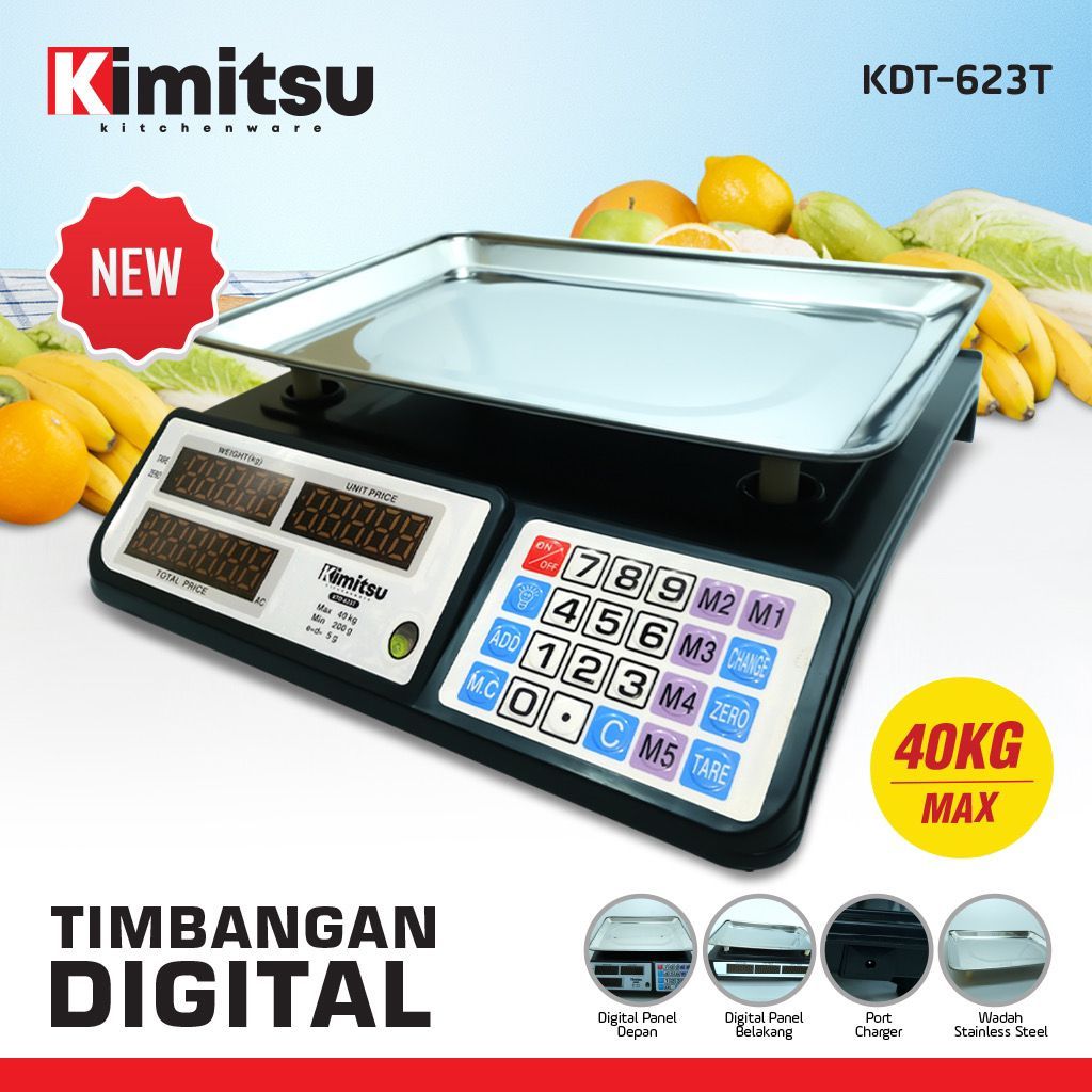 KIMITSU Timbangan Digital Buah Dan Sayur