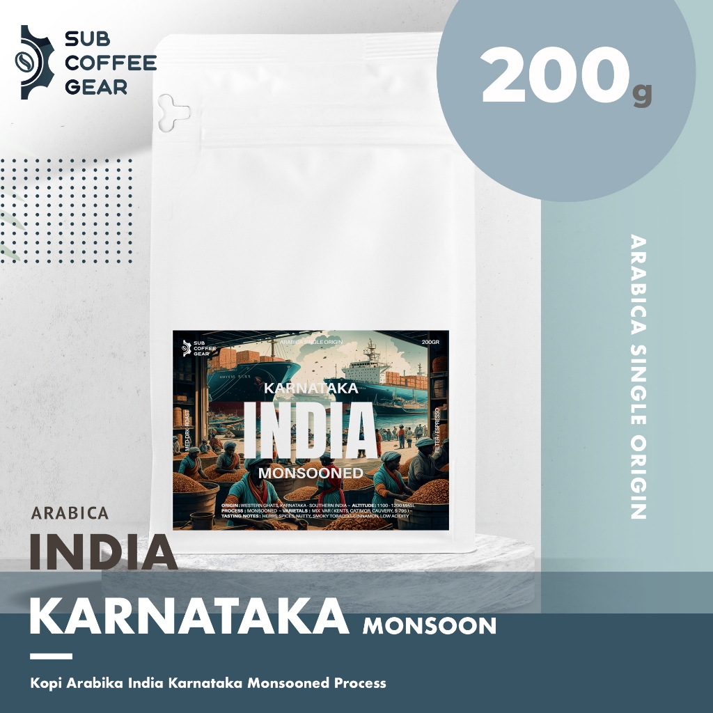 

KOPI ARABIKA INDIA KARNATAKA SINGLE ORIGIN COFFEE INDIAN SPECIALTY COFFEE KOPI BUBUK BIJI KOPI PREMIUM GRADE 1 ROASTED COFFEE BEAN BIJI KOPI SANGRAI FOR FILTER ESPRESSO KOPI IMPOR INTERNATIONAL COFFEE IMPORT INDIA MONSOON SECRET COFFEE