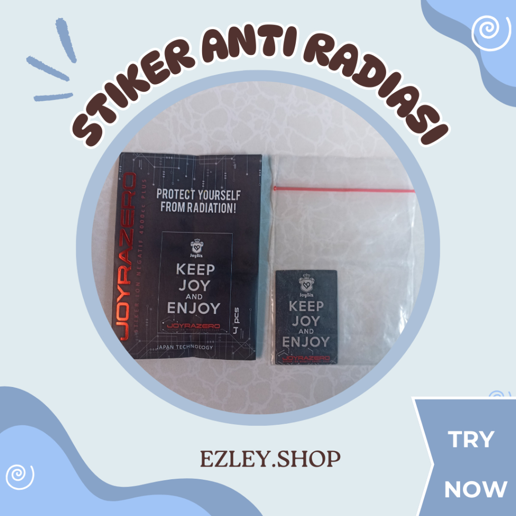 Perisai Anti Radiasi untuk HP & Laptop -  Tempelan Hp Asli Jepang / Tempelan Laptop Anti Radiasi / P