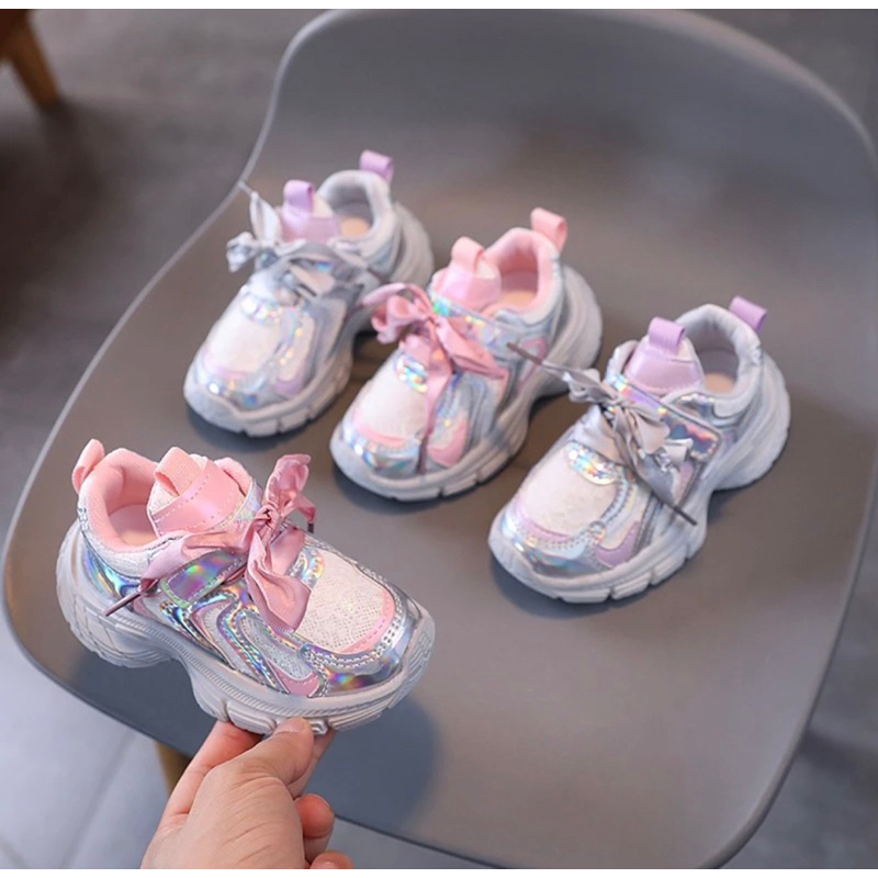 SEPATU SHINING_SEPATU ANAK IMPORT_SNEAKERS ANAK IMPORT_SEPATU ANAK CEWEK IMPORT