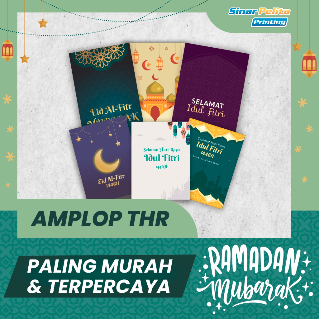 

AMPLOP THR CUSTOM | AMPLOP EDISI LEBARAN | FREE DESAIN | TERMURAH BERKUALITAS