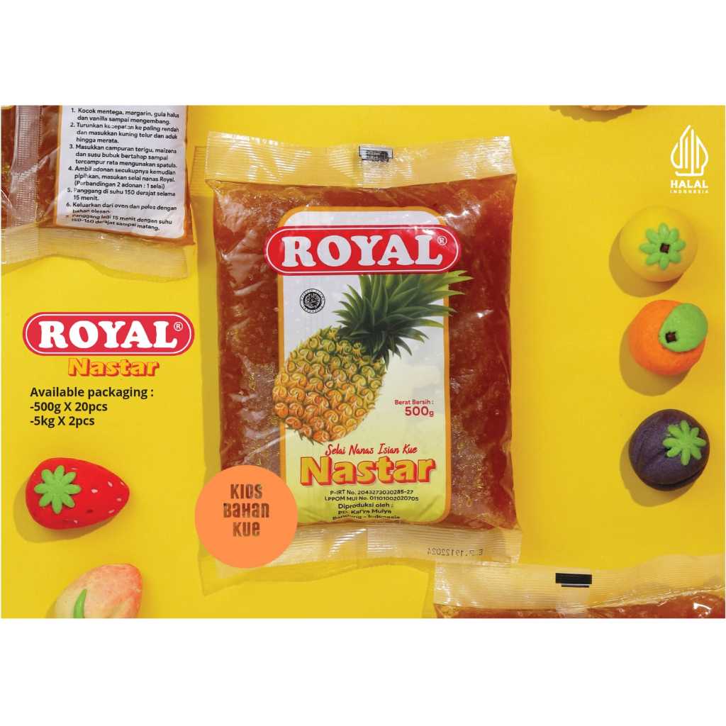 

Selai Nanas NASTAR "ROYAL" 500 Gr - ISIAN NANAS - SELAI NANAS - NASTAR- SELAI NASTAR