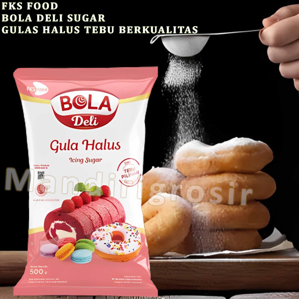 

Gula Halus Tebu Berkualitas * Bola Deli * Gula Halus Bubuk * 500gr