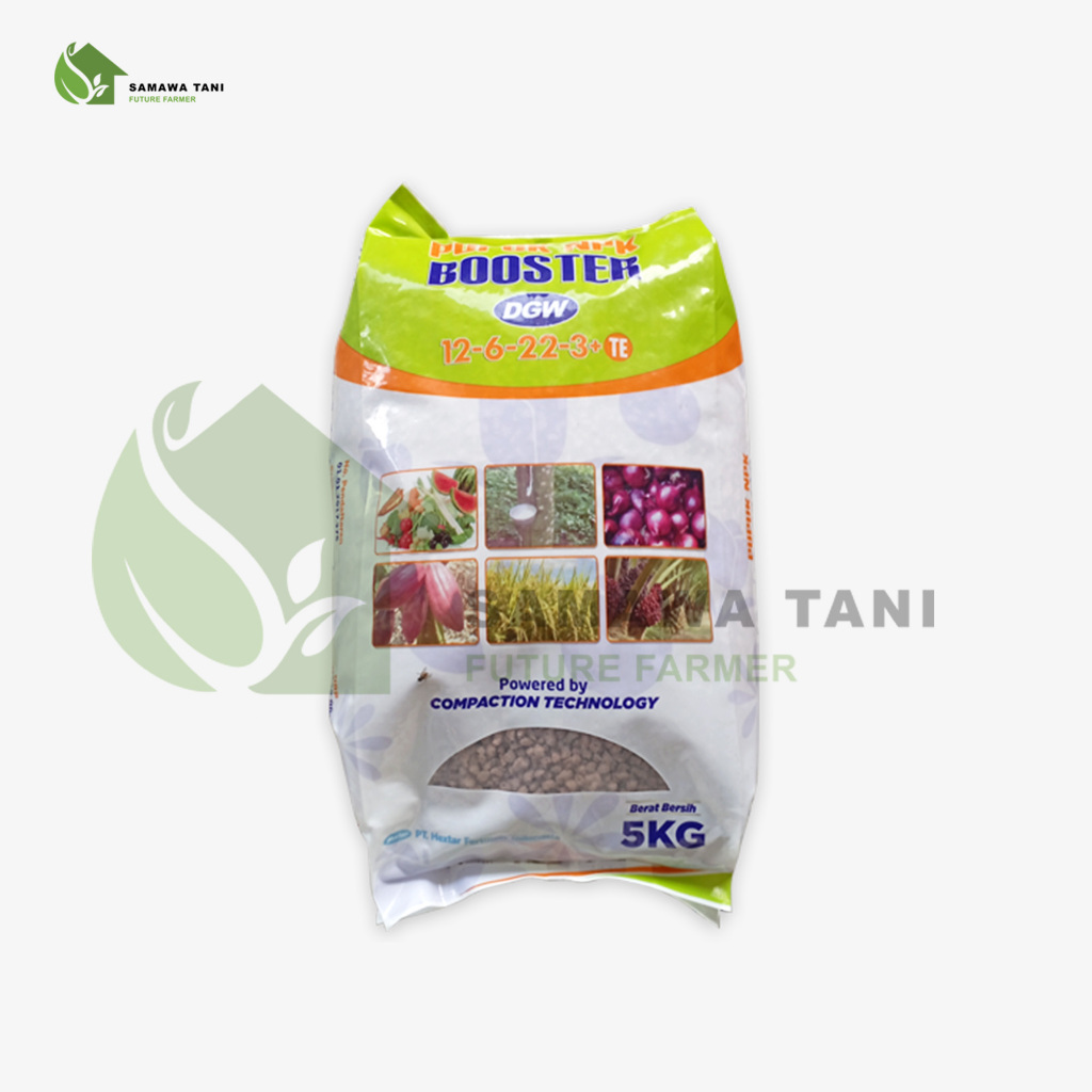 PUPUK NPK BOOSTER DGW 12-6-22-3+TE 5Kg