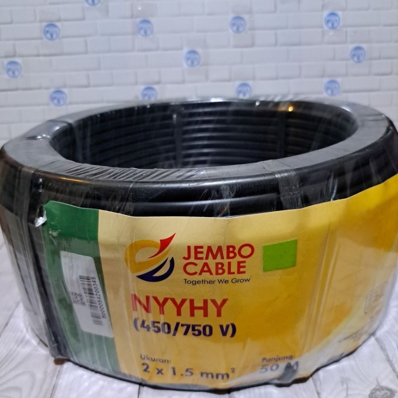 Kabel Jembo NYYHy 2x1.5 Per Meter