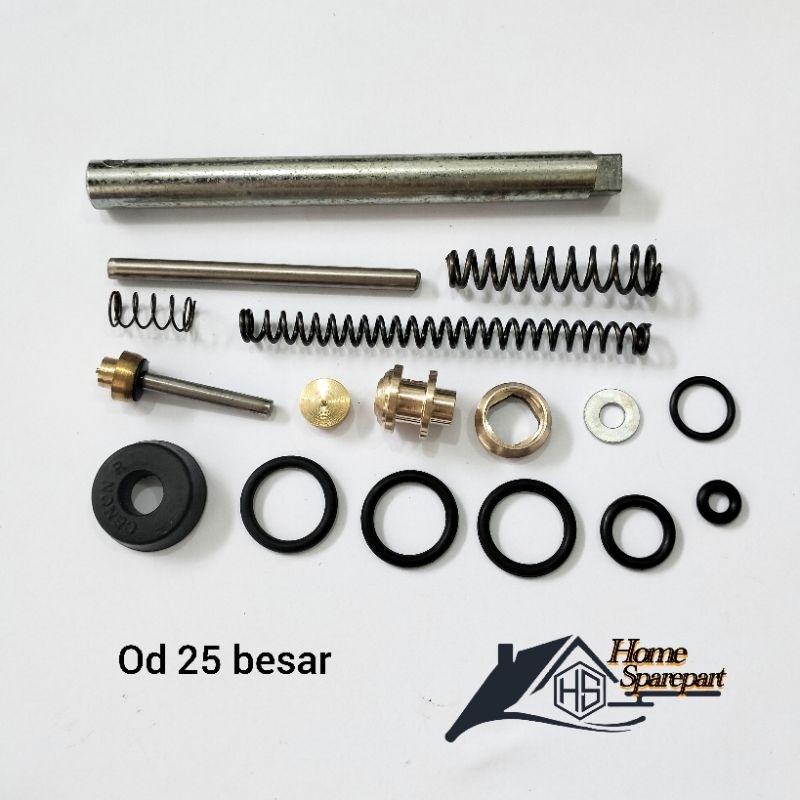 sparepart pompa canon / peralatan pompa angin kanon lama od 22 & od 25