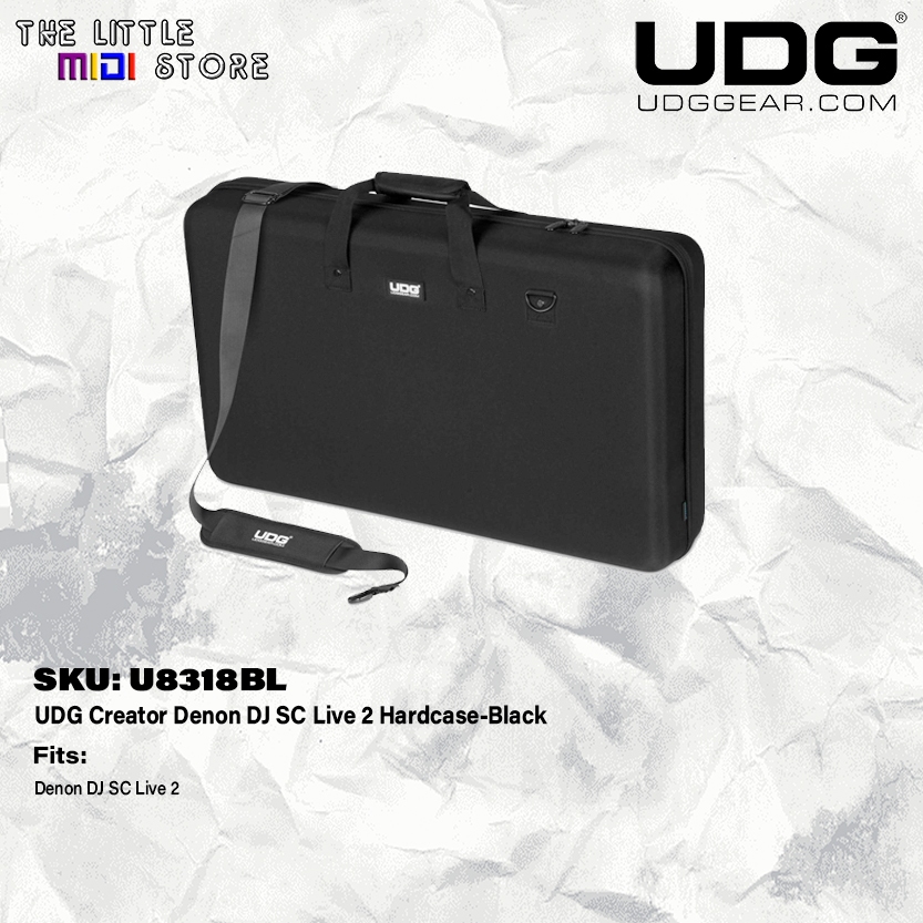 UDG Creator Denon DJ SC Live 2 Hardcase U8318BL | Tas Pioneer DDJ-800 DDJ800