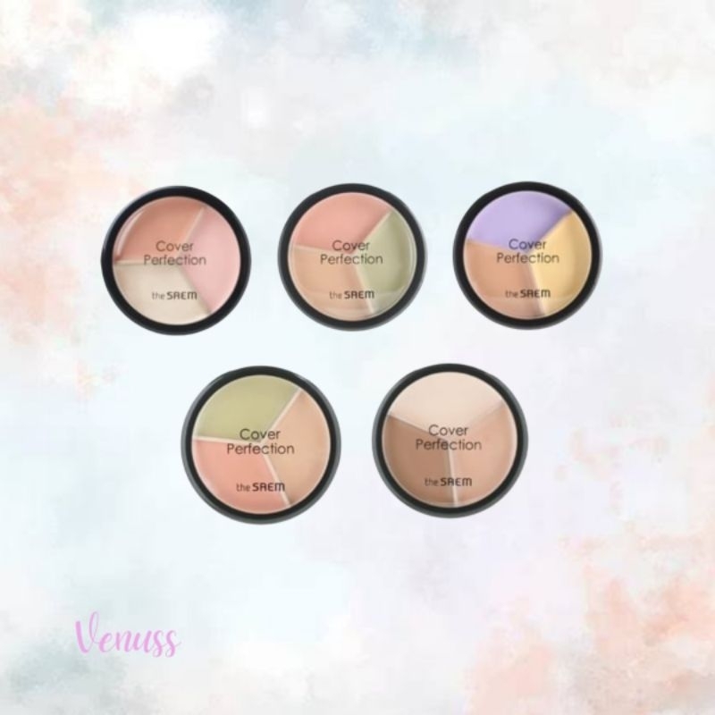 The saem cover perfection triple pot concealer