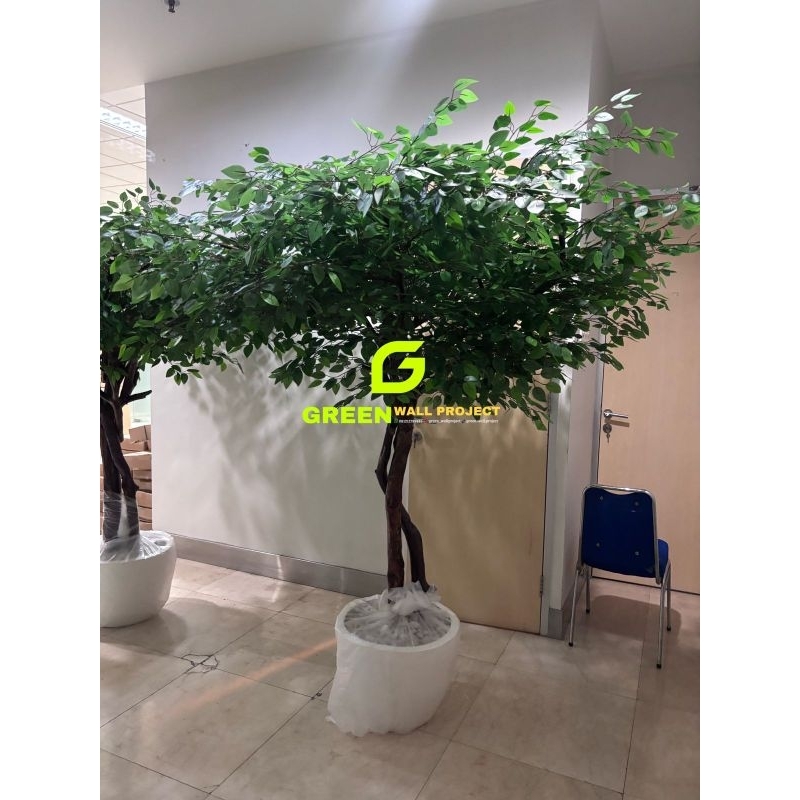 custom pohon beringin hijau artificial | paket lengkap pembuatan pohon palsu | custom pembuatan poho