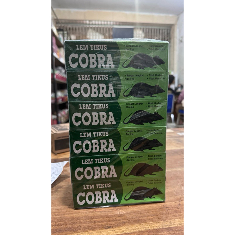 LEM TIKUS COBRA SUPER LENGKET  HARGA UNTUK 1 PACK ISI 12 PCS