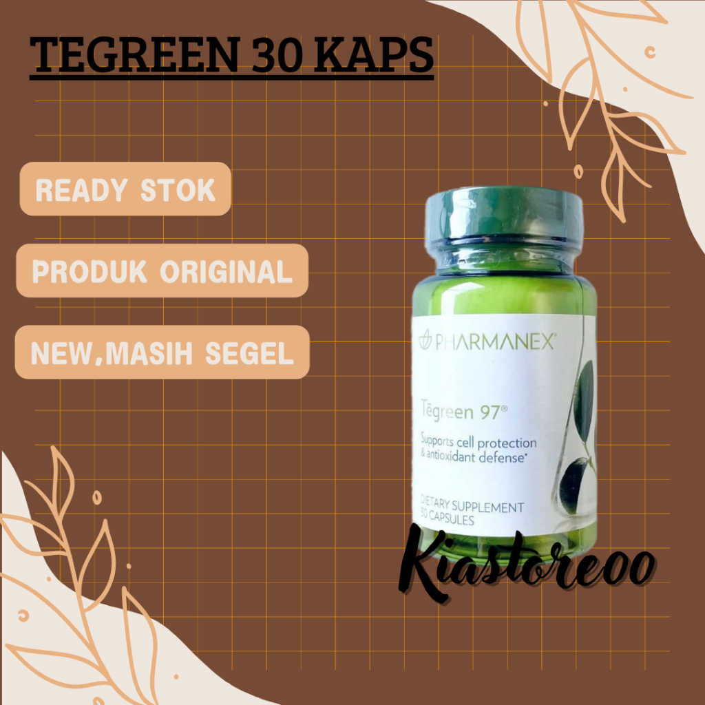 

teagreen teh hijau isi 30 kapsul - tegreen30 - tegreen97 ED 05/2025 --> 225