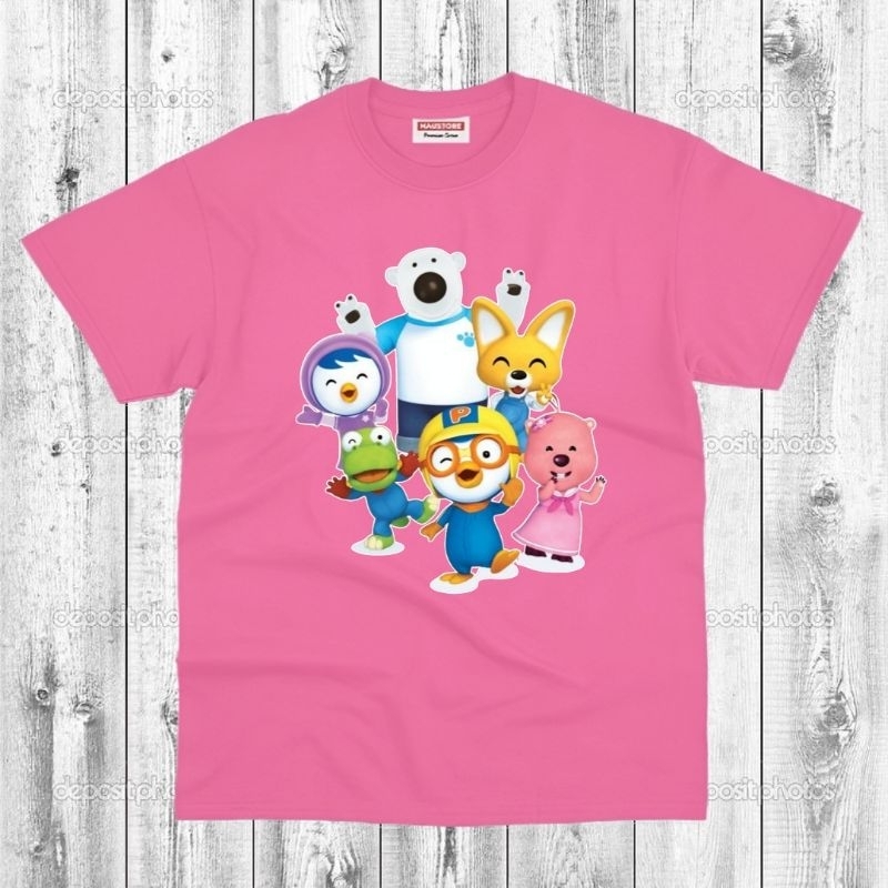 Kaos pororo anak Baju kaos pororo anak anak
