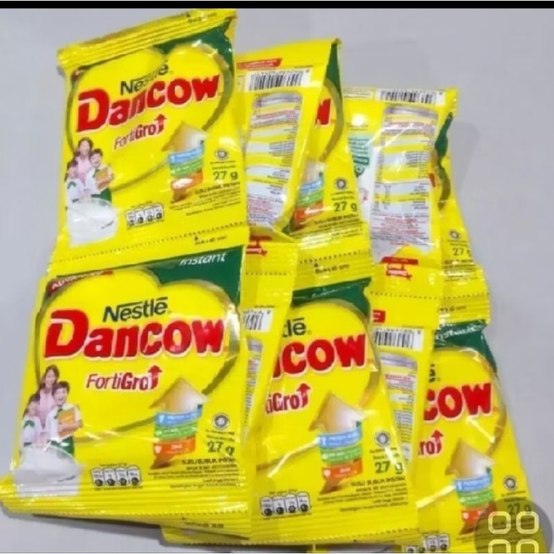 

Dancow Fortigro 1 renceng isi 10 sachet