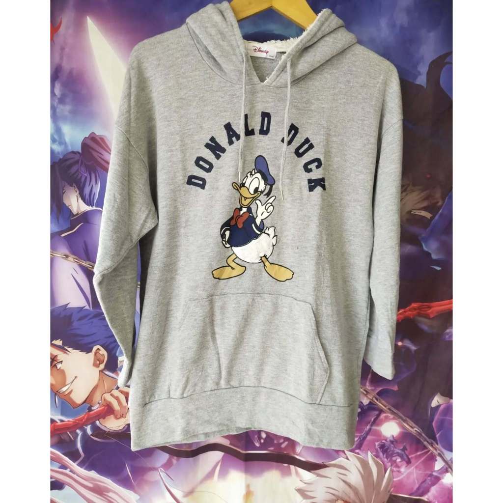 Disney's Donald Duck Art Official Hoodie Jaket Sweater Original Second Merch Japan Korea Brand Vinta