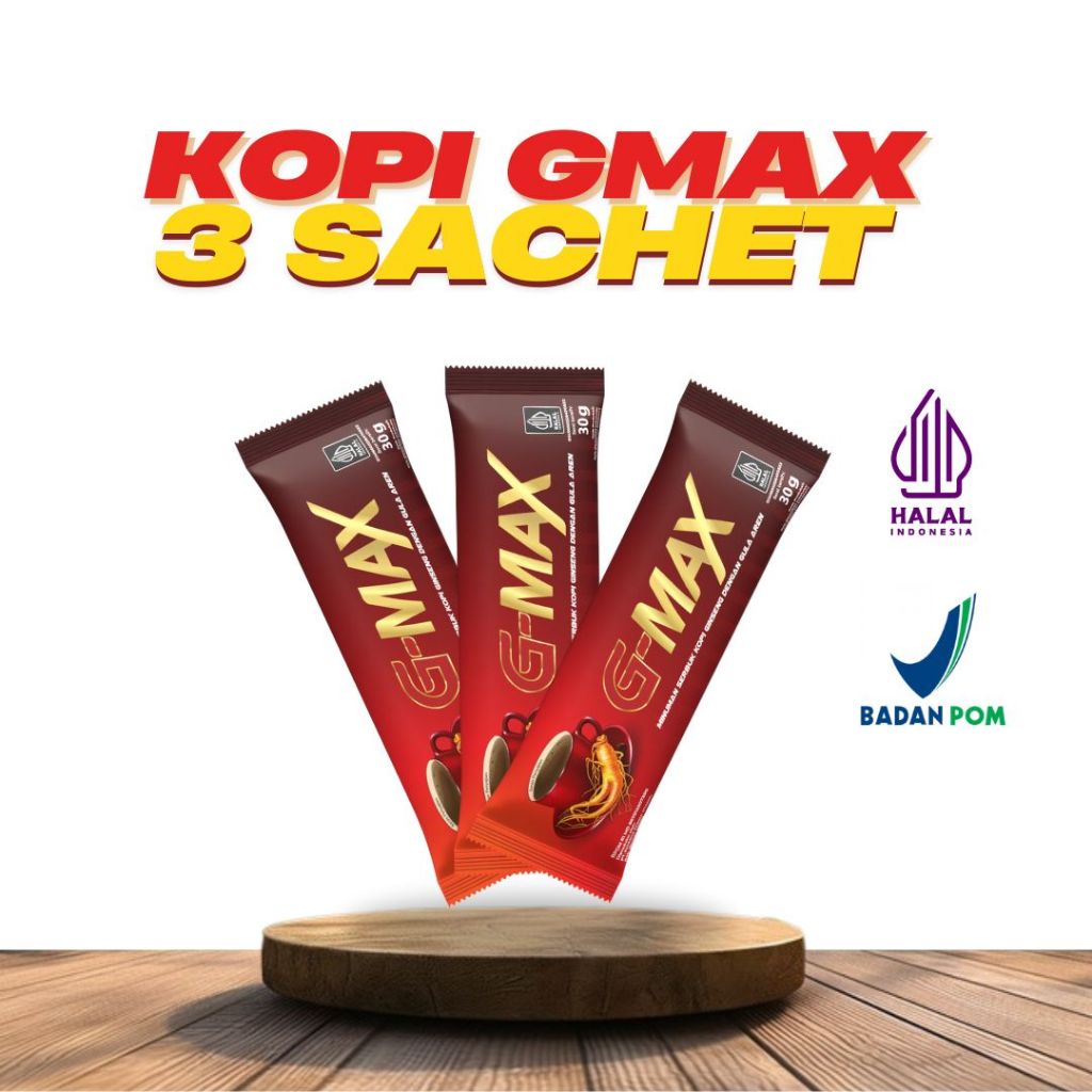 

KOPI GMAX ORIGINAL 3 SACHET