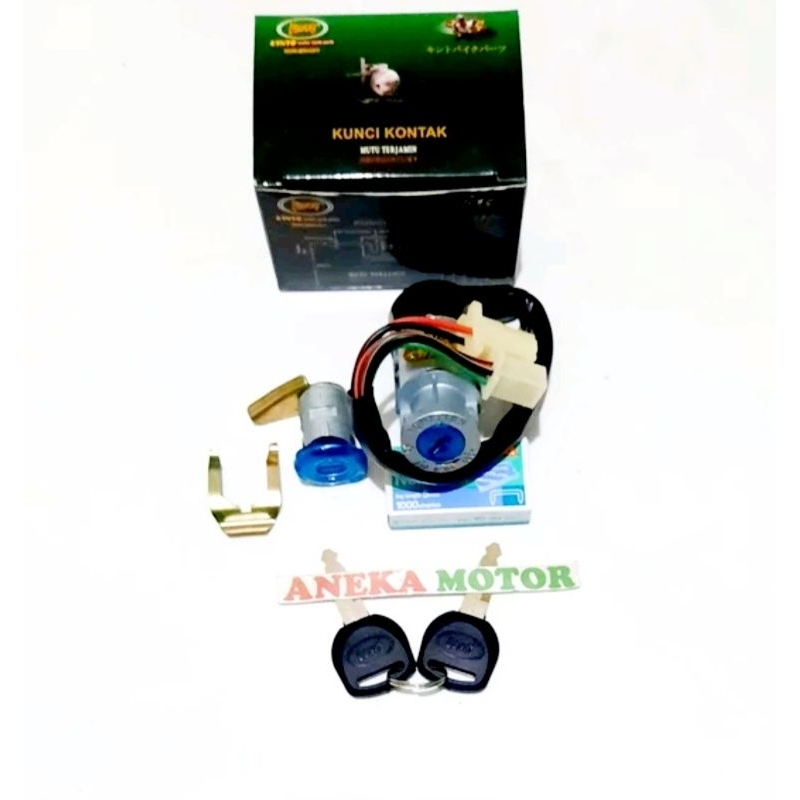 35010 KTL 690S KINTO Kunci Kontak plus kunci Jok Honda Supra Fit New