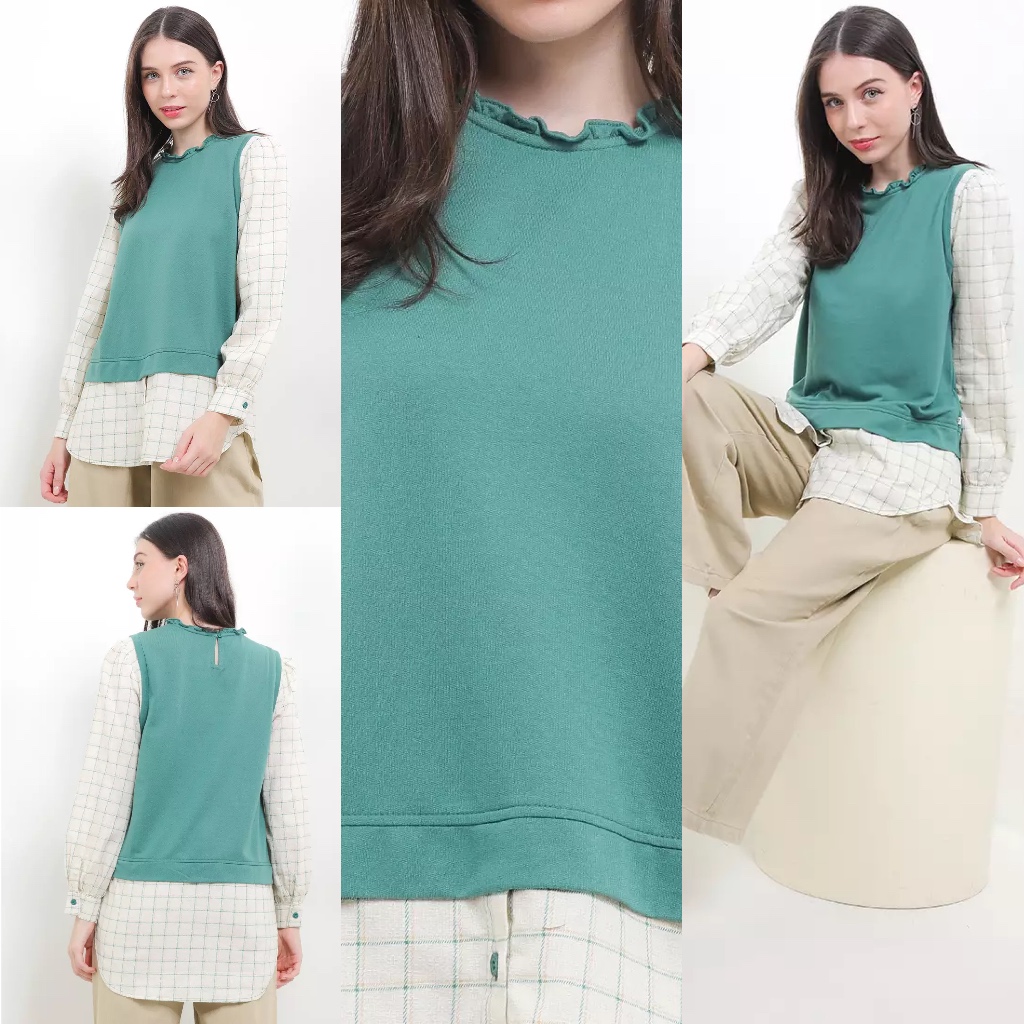 EXPAND Ayiera Blouse Original (Pakaian Blouse Wanita ss)