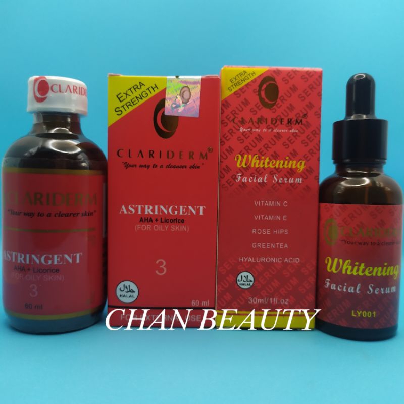CLARIDERM Original ( Serum - Toner )
