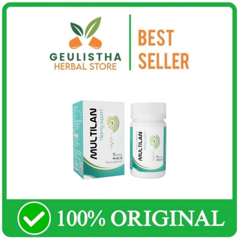 Multilan Asli Original Obat Telinga Memulihkan Pendengaran