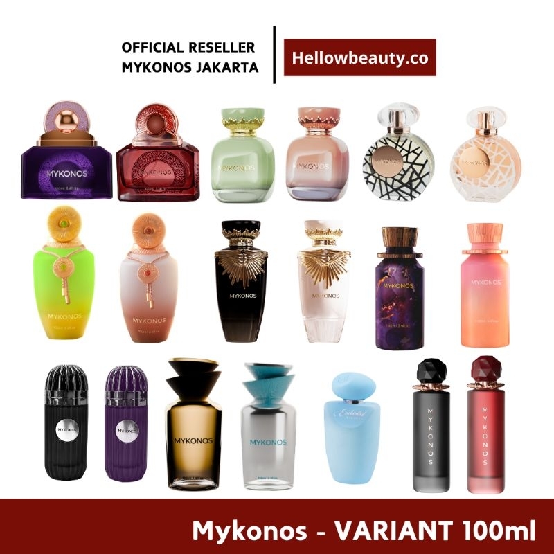 [READY FREE TESTER] Mykonos Parfum Collection 100ml