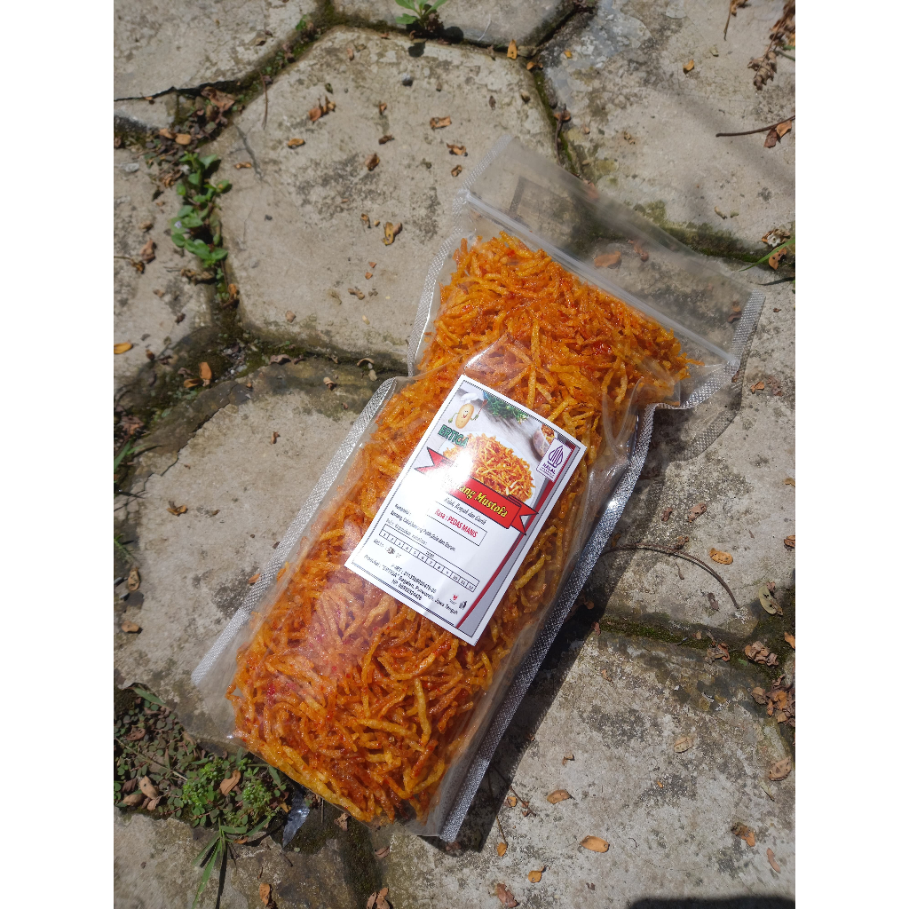 

Kentang Mustofa Ertiga 350g Pedas Manis, Camilan, Lauk, Snack