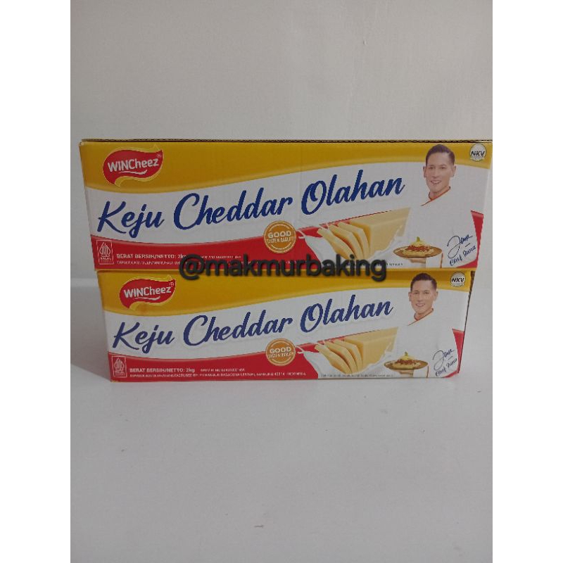

Keju Wincheez Cheddar Cheese 2Kg