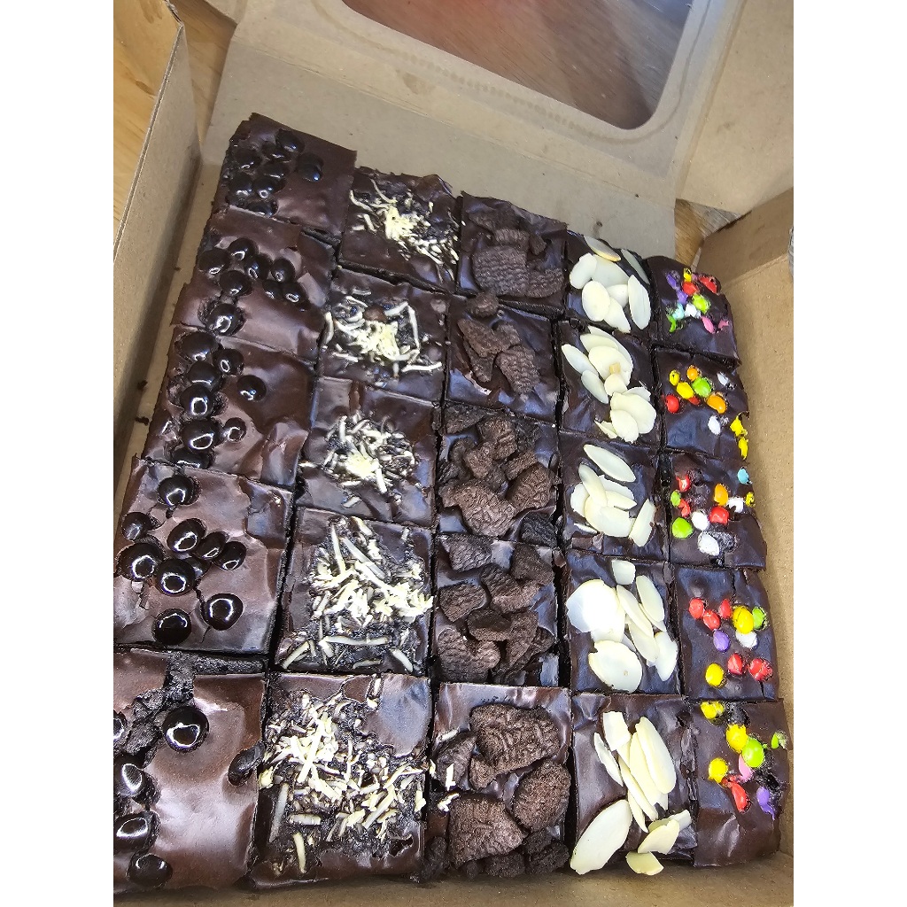 

Brownies Panggang Coklat / Fudgy Brownies