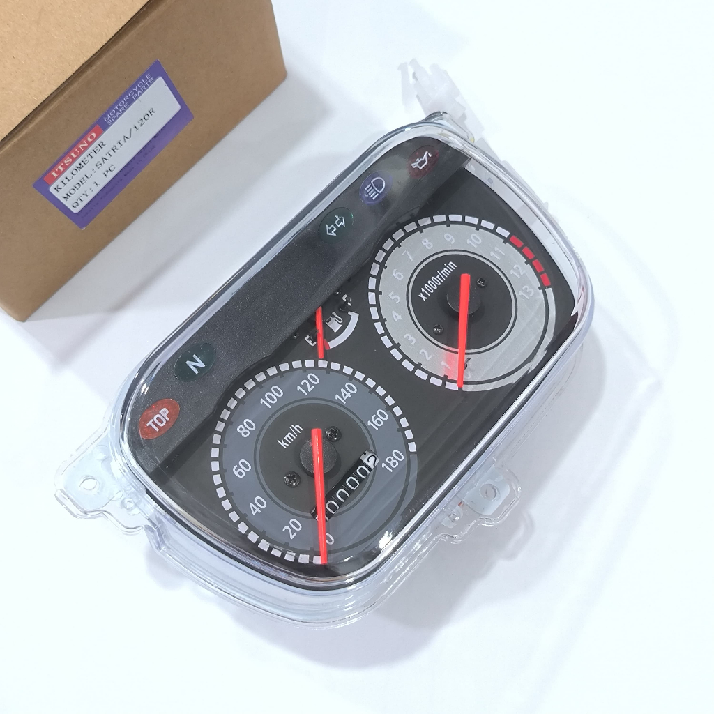 SPEEDOMETER SPEEDO SPIDO ODOMETER KM SATRIA 2TAK HIU LSCM GOOD QUALITY