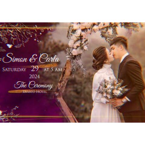 Wedding Invitation Video Template Adobe Priemere