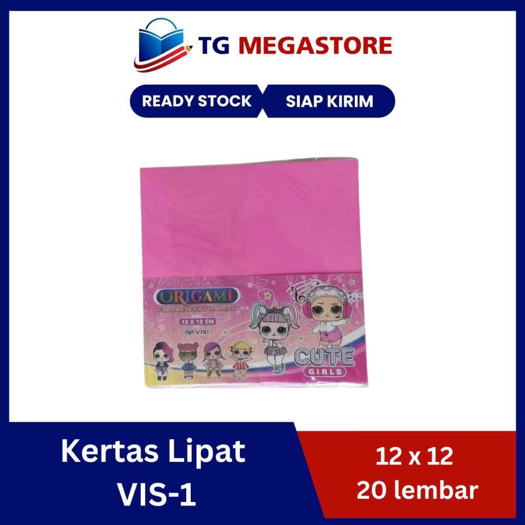 

Kertas Lipat ( Origami ) VIS-1 12 x 12 - 20 lbr