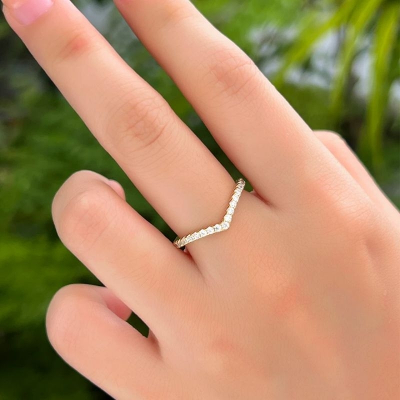 CINCIN POLOS FUJI GOLD TITANIUM WANITA