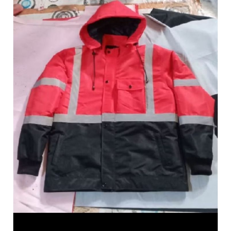 jaket polos tanpa bordir tambang jaket safety jaket tambang jaket k3  jaket amman