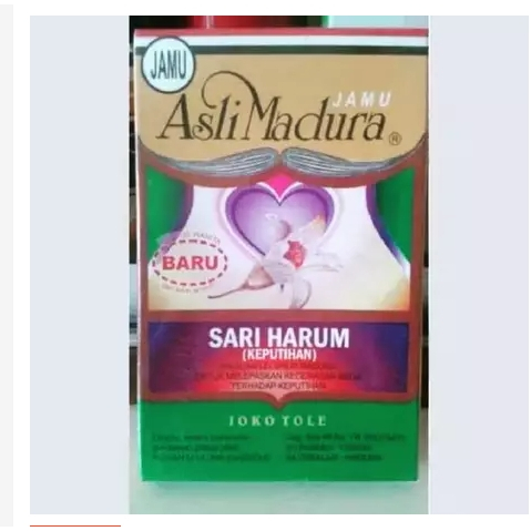SARI HARUM KEPUTIHAN kapsul jamu tradisional asli madura