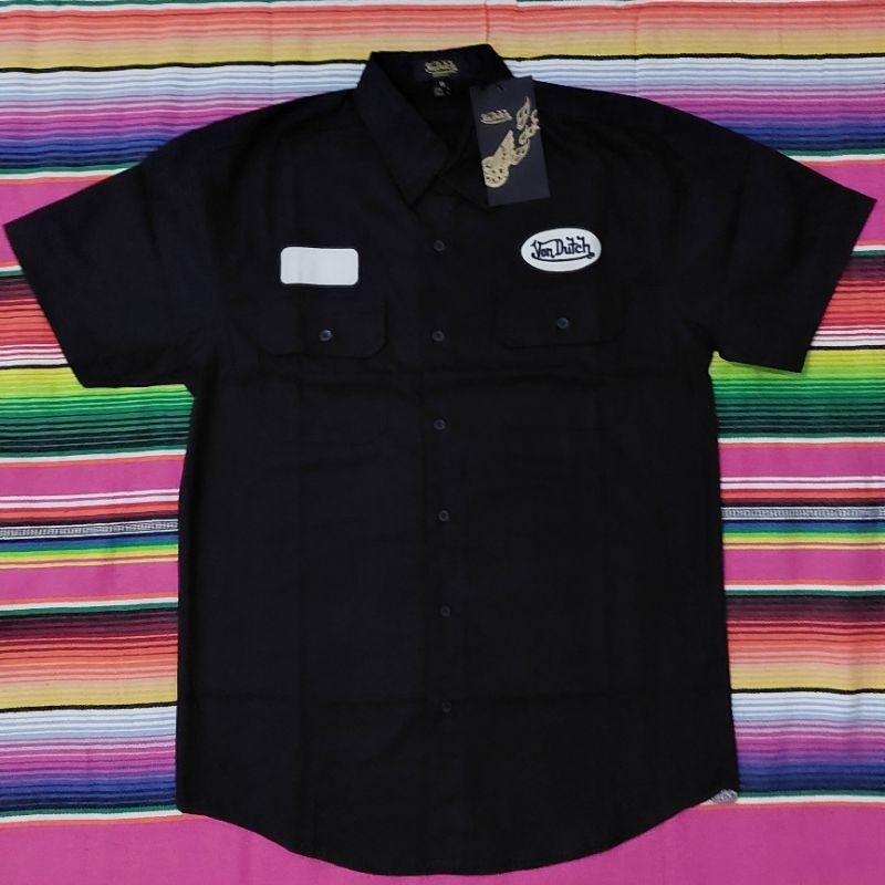 WORKSHIRT - VONDUTCH - S M L - BLACK ORIGINAL