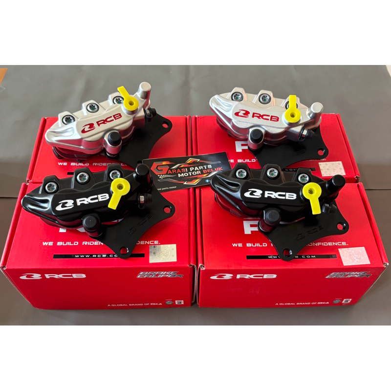 Kaliper set depan belakang RCB S series 2p ninja 150 R RR SS RX-KING