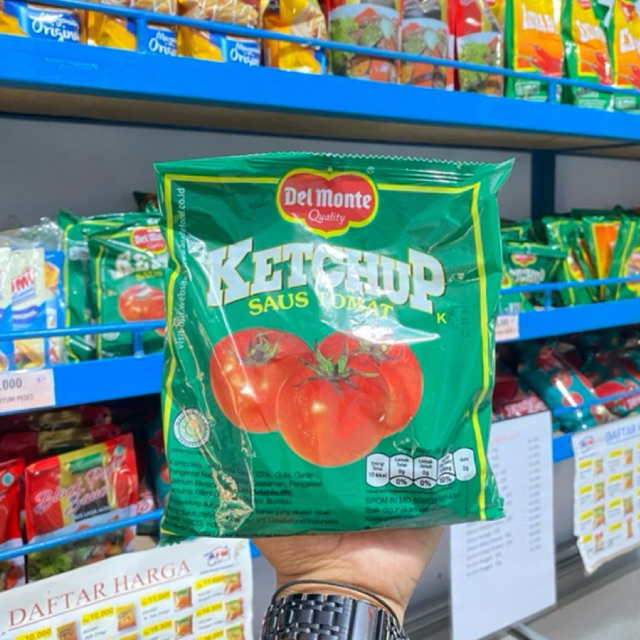 

Del Monte Ketcup Saus Tomat Sachet