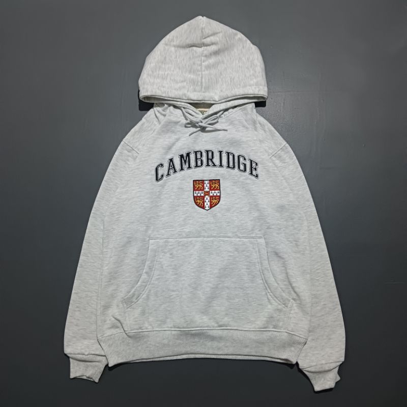 HOODIE CAMBRIDGE UNIVERSITY GREY