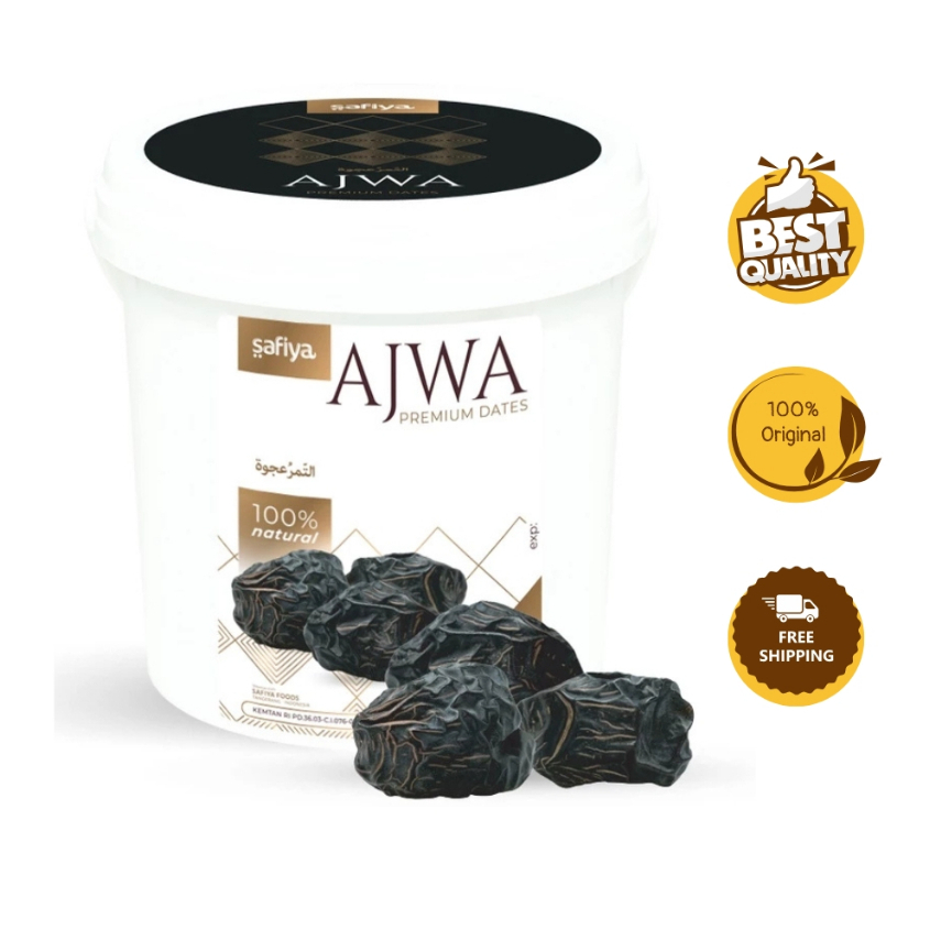 

Kurma Ajwa Safiya - Kurma Nabi Premium 850 gram (Ember)