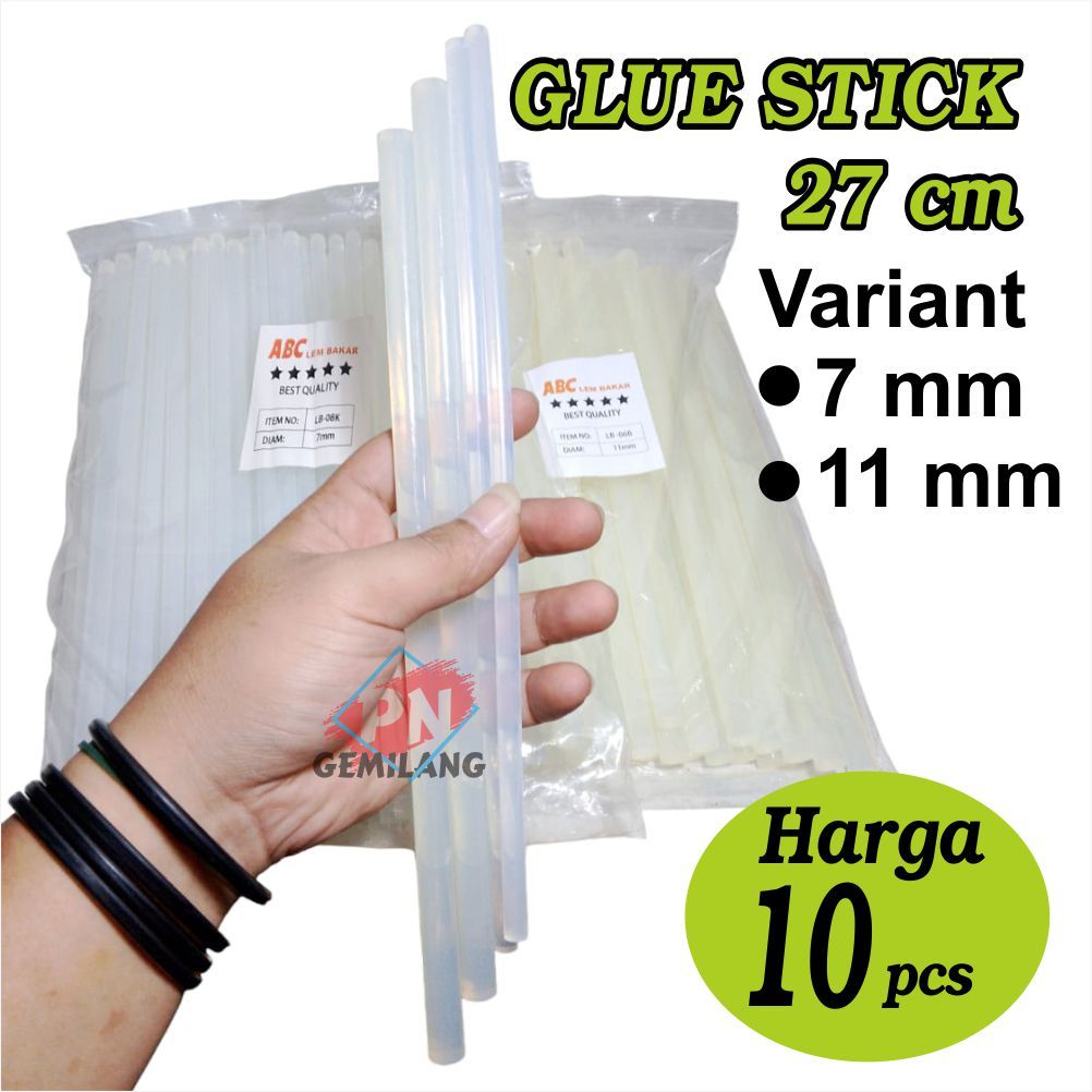 LEM TEMBAK / REFIL GLUE STIK / LEM SERBAGUNA / LEM MURAH / LEM BAKAR / LEM KERAJINAN/GLUE STIK