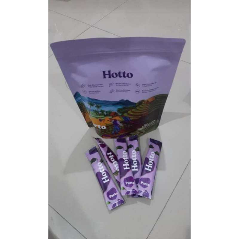 

hotto purto multi grain original minuman serbuk herbal 16 sachet asli