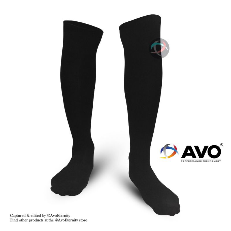 ORIGINAL AVO KAOS KAKI PANJANG AVO SOCKS POLYESTER PANJANG SELUTUT KAOS KAKI AVO KAOS KAKI AVO PANJA