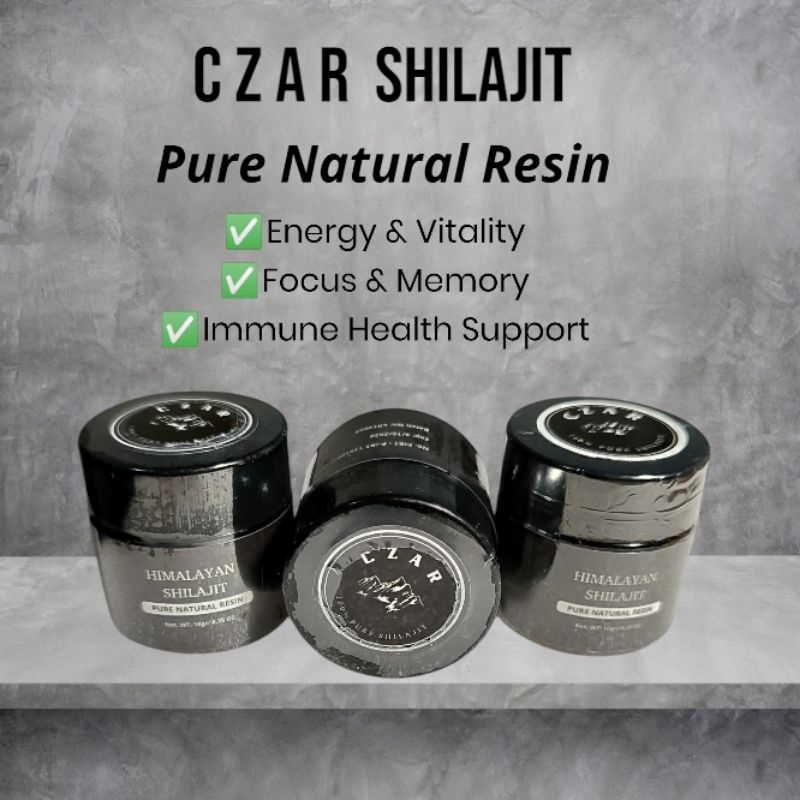 

Czar Shilajit, pure Himalayan Shilajit purified 10gr