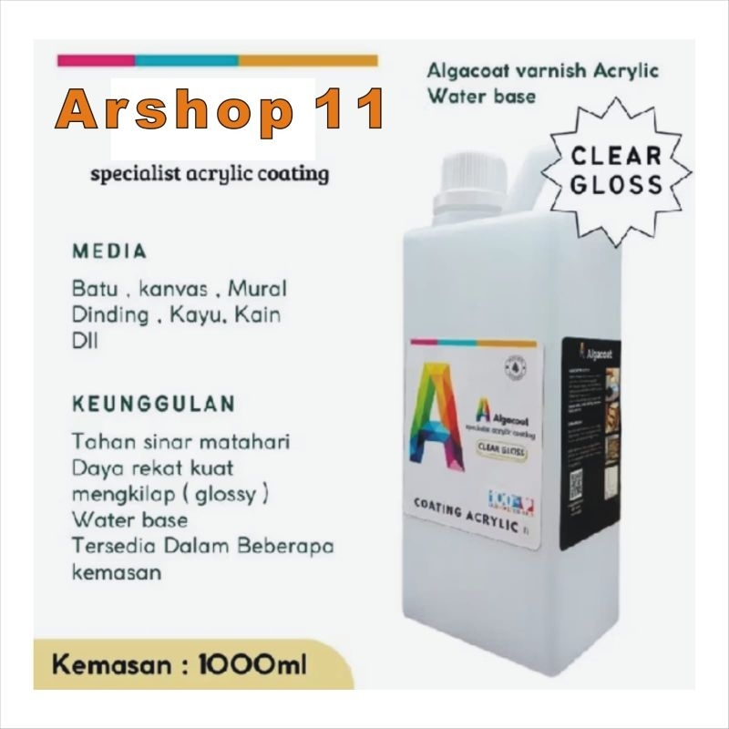 Vernis Clear , Cat Bening , Cat Pelapis , Cat Kayu DLL