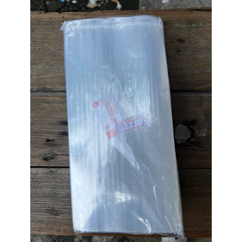 Plastik PP Bawang 15x30 tebal 010 1Kg | Plastik Kemasan Keripik/Snack | Plastik untuk makanan ringan