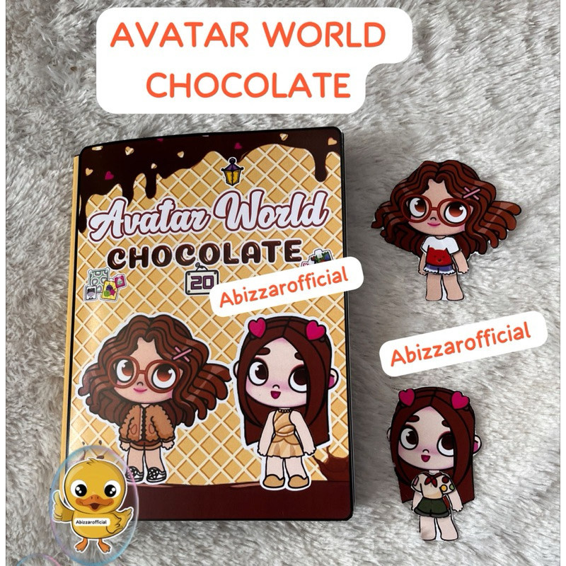 AVATAR WORLD CHOCOLATE QUIET BOOK MY BUSY BONGKAR PASANG SENDIRI