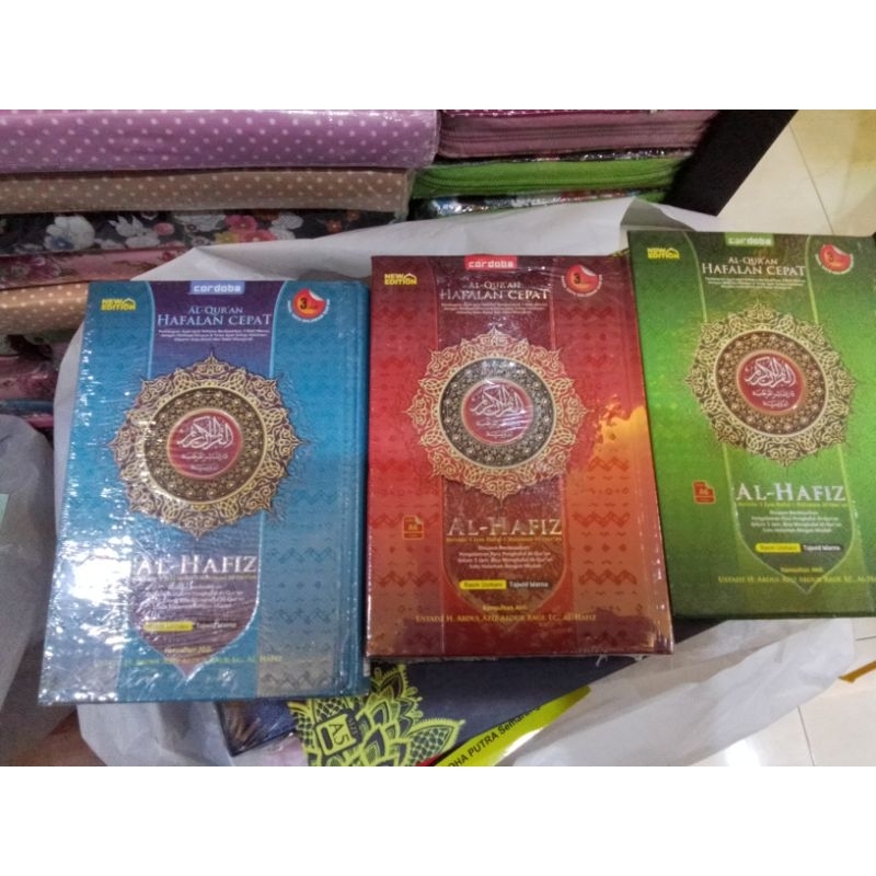 Al Qur'an Al hafiz A6 Al Qur'an hafalan 3 blok Warna